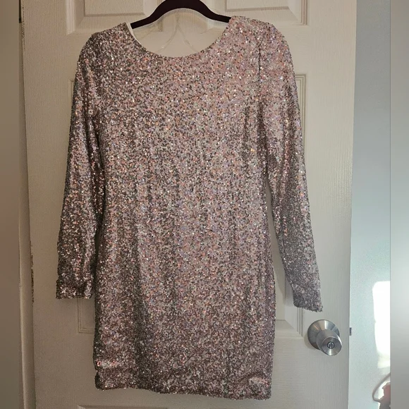 Charlotte Russe | Dresses | Pink Sequin Dress | Poshmark